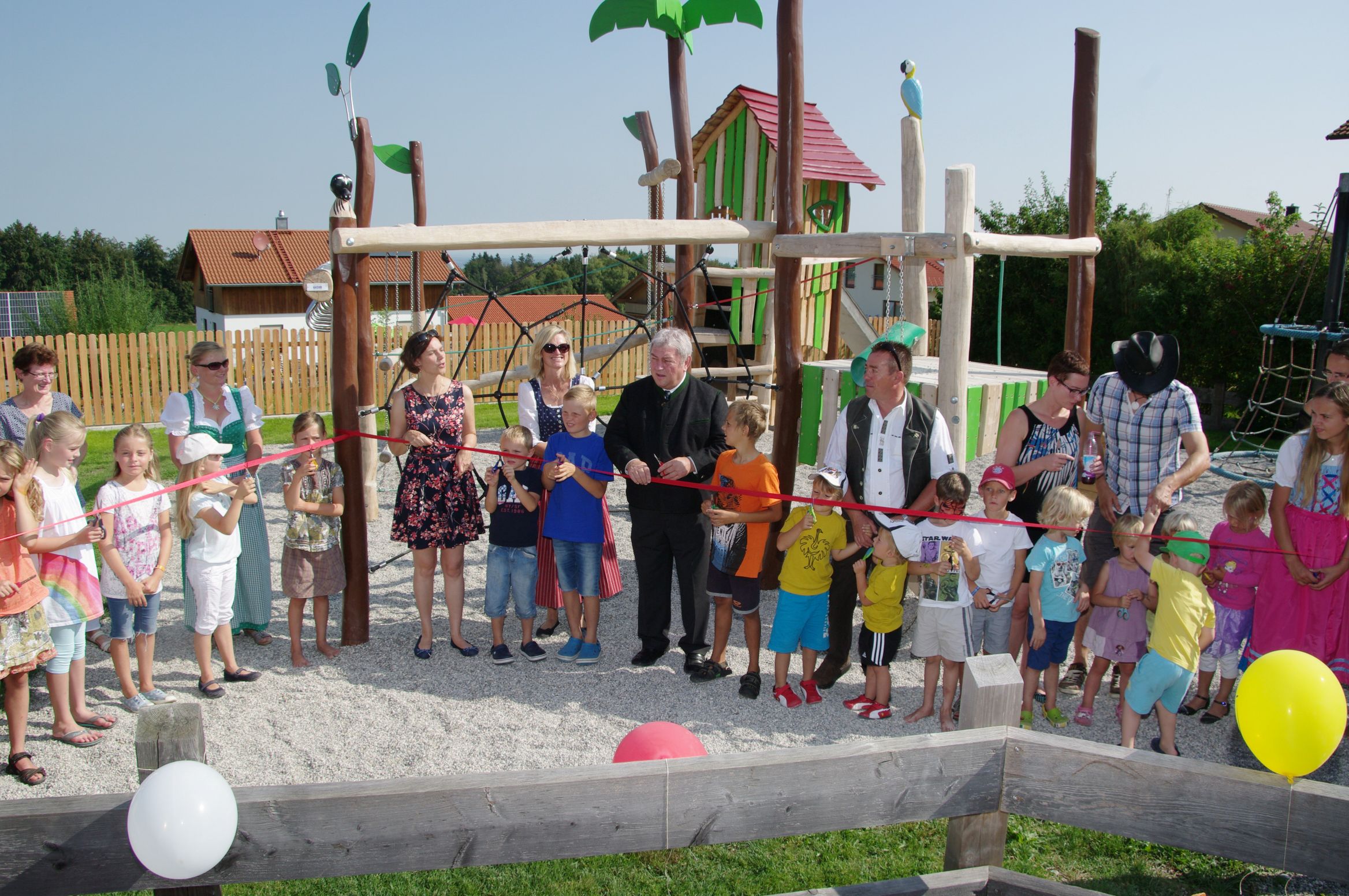 Einweihung Spielplatz
